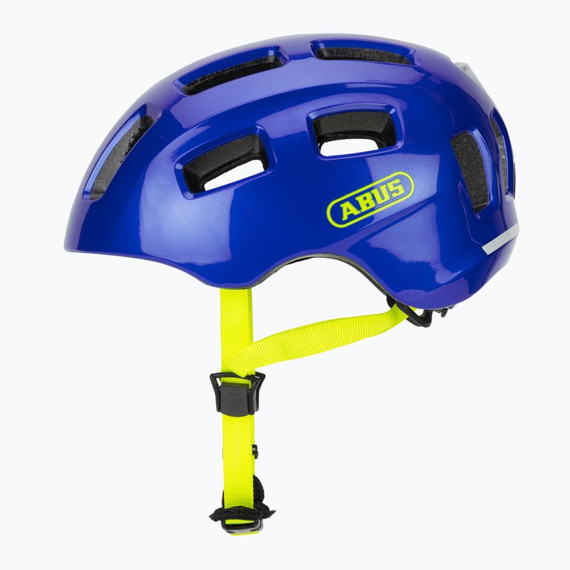 Dětská cyklistická přilba ABUS Youn-I 2.0 sparkling blue 3