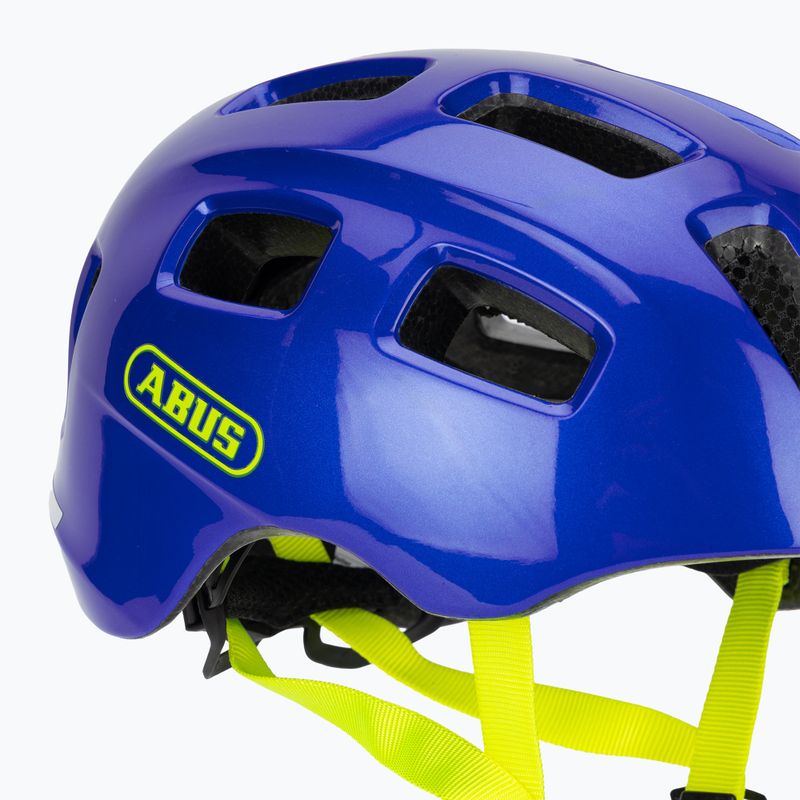 Dětská cyklistická přilba ABUS Youn-I 2.0 sparkling blue 8