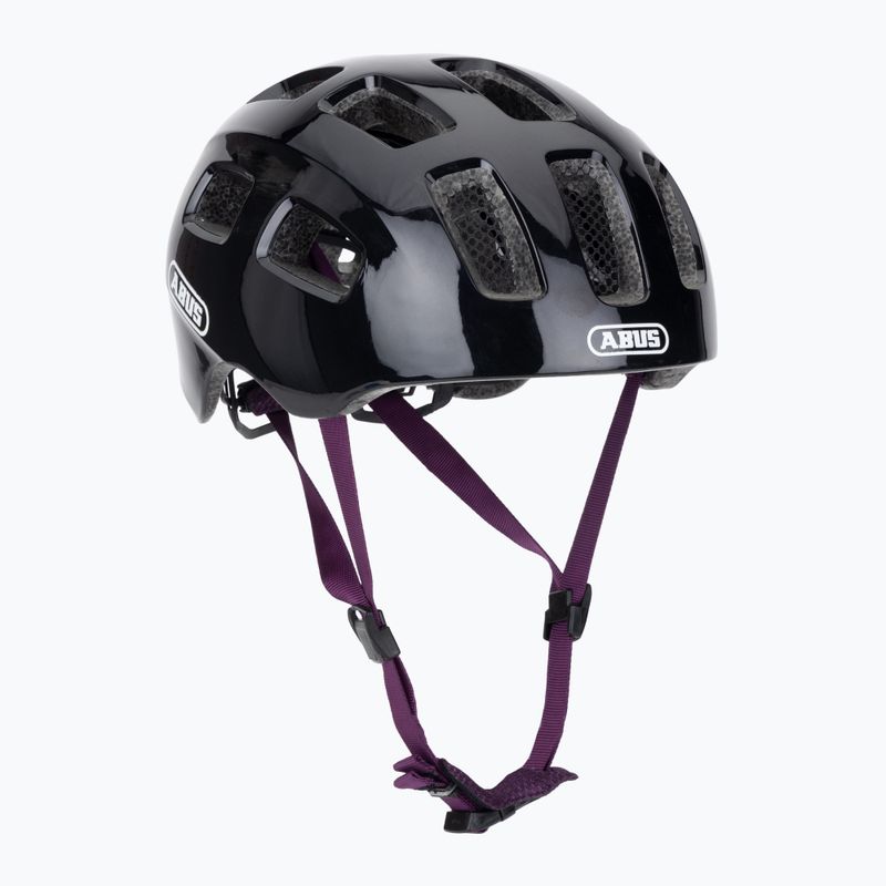 Dětská cyklistická přilba ABUS Youn-I 2.0 black violet