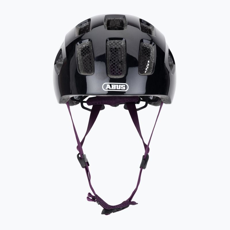 Dětská cyklistická přilba ABUS Youn-I 2.0 black violet 2