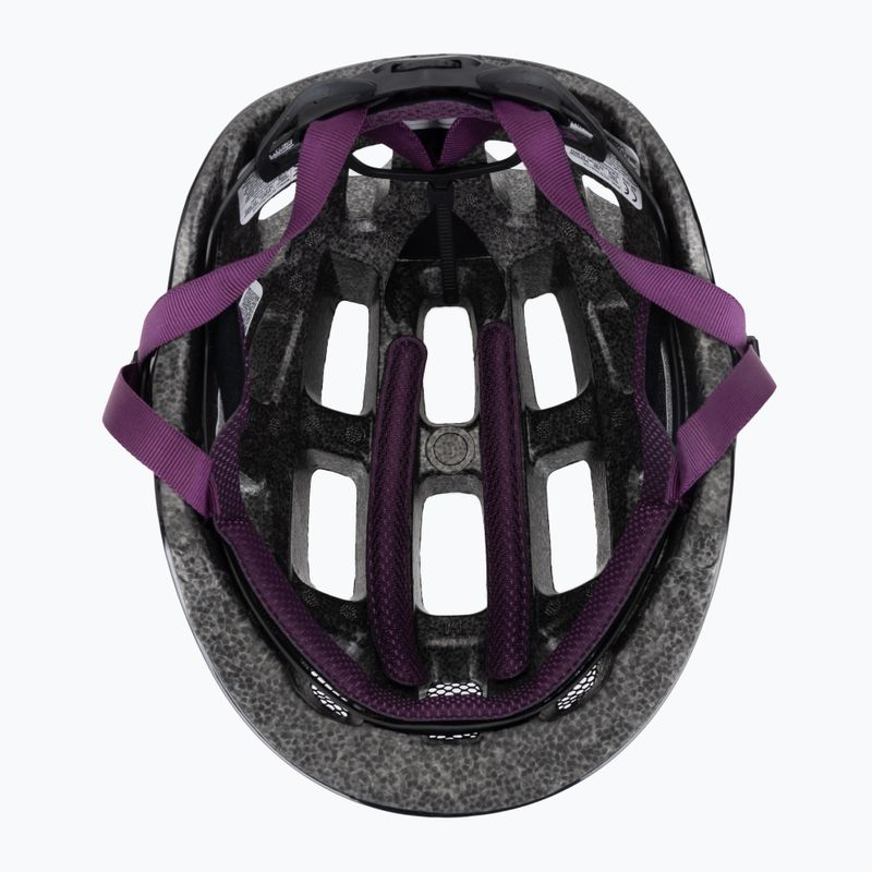 Dětská cyklistická přilba ABUS Youn-I 2.0 black violet 5