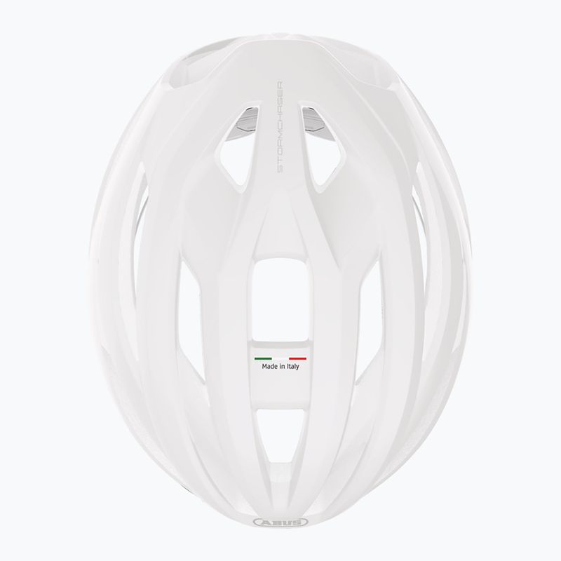 Cyklistická přilba ABUS StormChaser Ace pure white 6