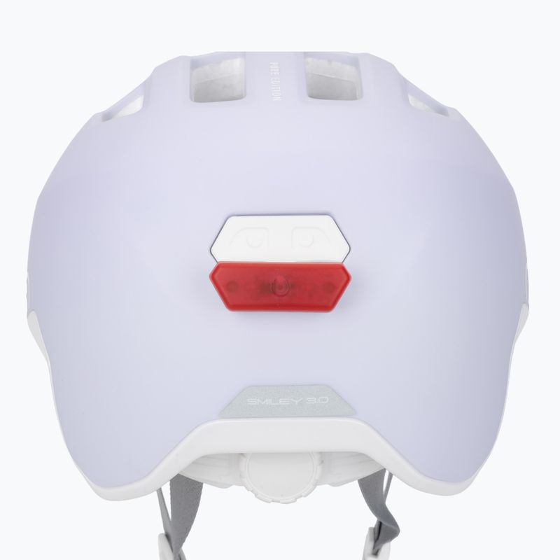 Dětská cyklistická přilba ABUS Smiley 3.0 ACE LED pure lavender 9