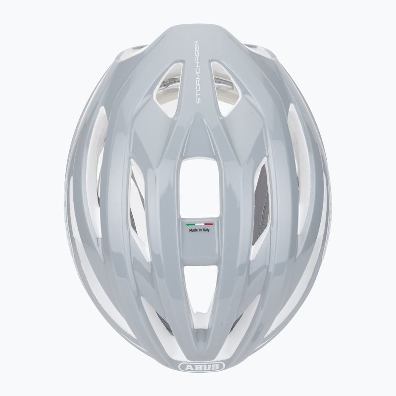 Cyklistická přilba ABUS StormChaser Ace pure grey 6