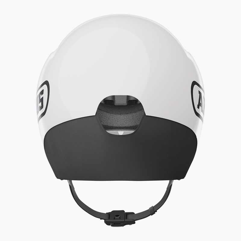 Cyklistická helma ABUS Gamechanger TT 1.1 shiny white 5