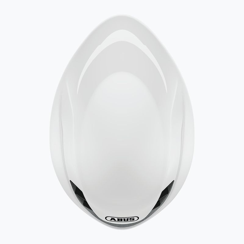 Cyklistická helma ABUS Gamechanger TT 1.1 shiny white 6