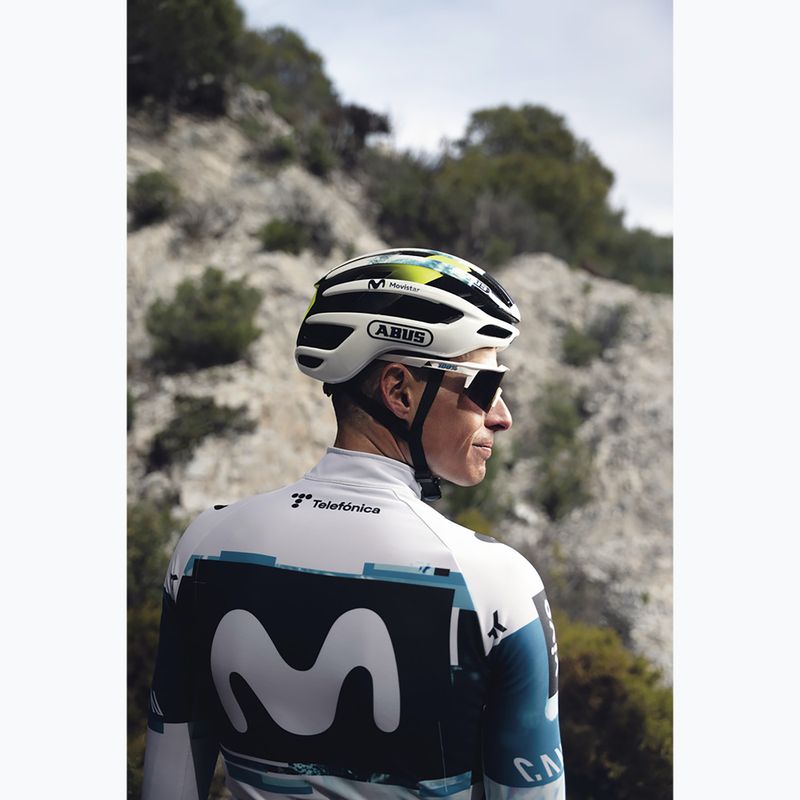 Cyklistická helma ABUS Airbreaker 2.0 whiny white 8