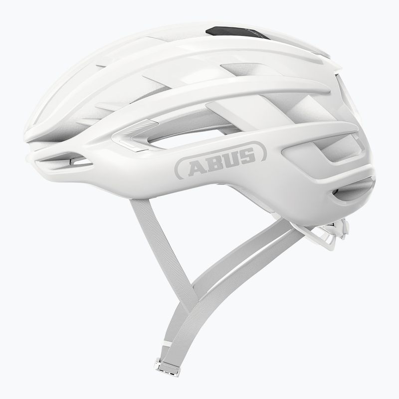 Cyklistická helma ABUS Airbreaker 2.0 pure white 2
