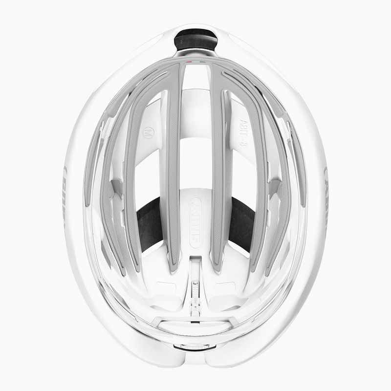 Cyklistická helma ABUS Airbreaker 2.0 pure white 6