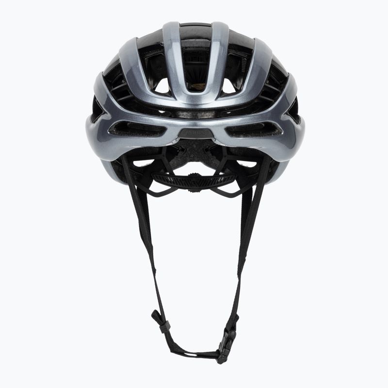 Cyklistická helma ABUS Airbreaker 2.0 graphite silver 2