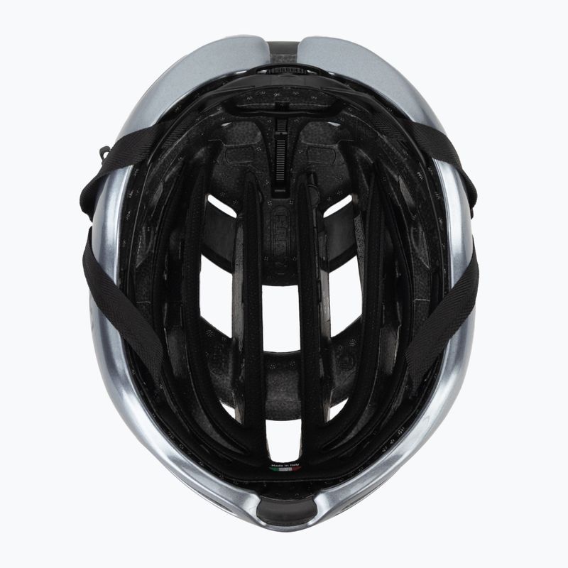 Cyklistická helma ABUS Airbreaker 2.0 graphite silver 5