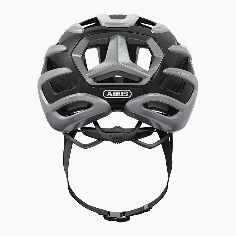 Cyklistická helma ABUS Airbreaker 2.0 graphite silver 5