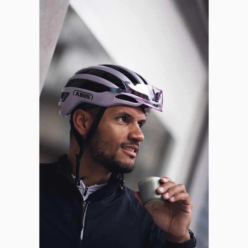 Cyklistická helma ABUS Airbreaker 2.0 all-in purple 8