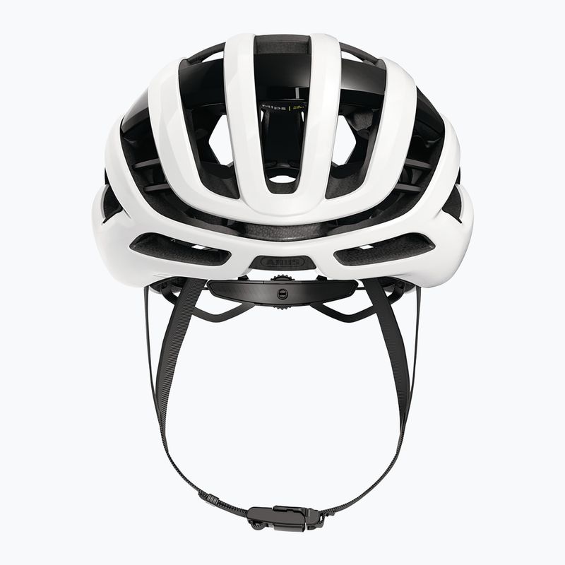 Cyklistická helma ABUS Airbreaker 2.0 Mips shiny white 3