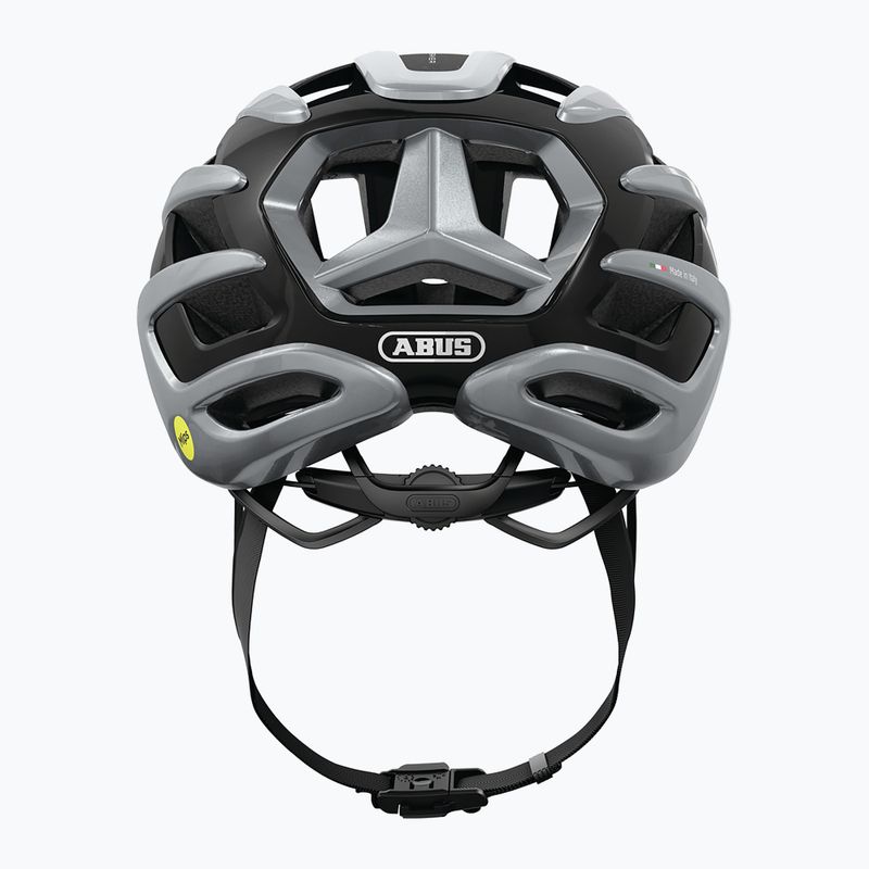 Cyklistická helma ABUS Airbreaker 2.0 Mips graphite silver 5