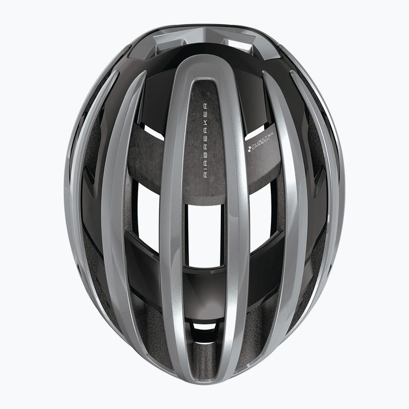Cyklistická helma ABUS Airbreaker 2.0 Mips graphite silver 7