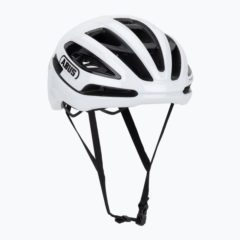 Cyklistická helma ABUS Taipan shiny white