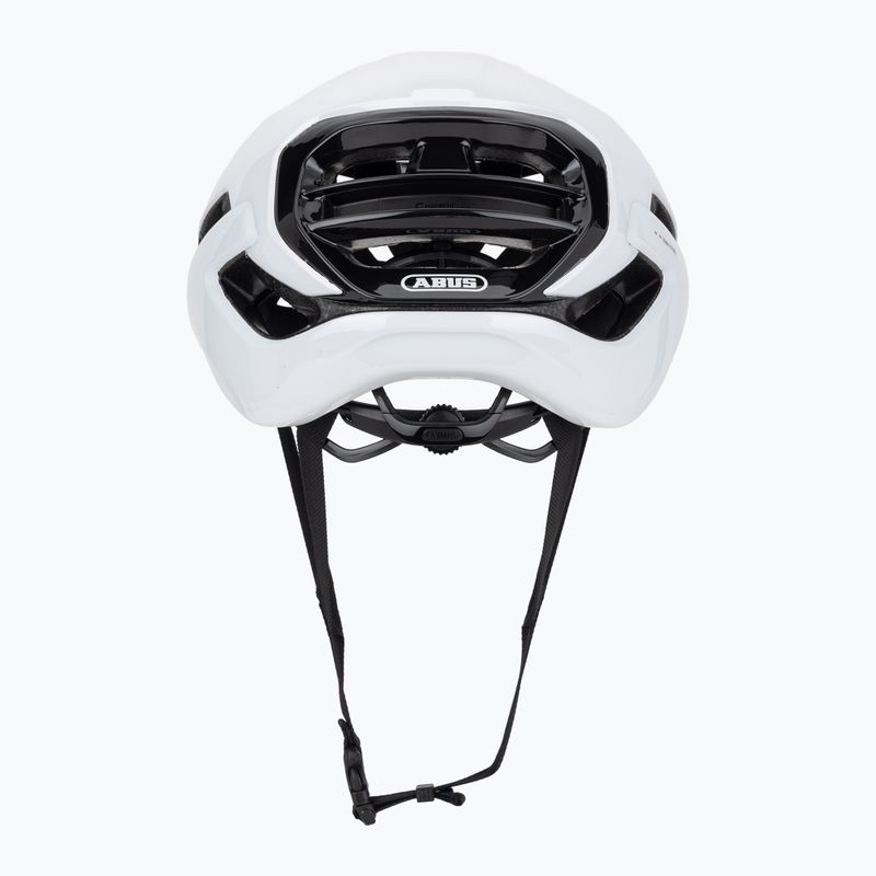 Cyklistická helma ABUS Taipan shiny white 4