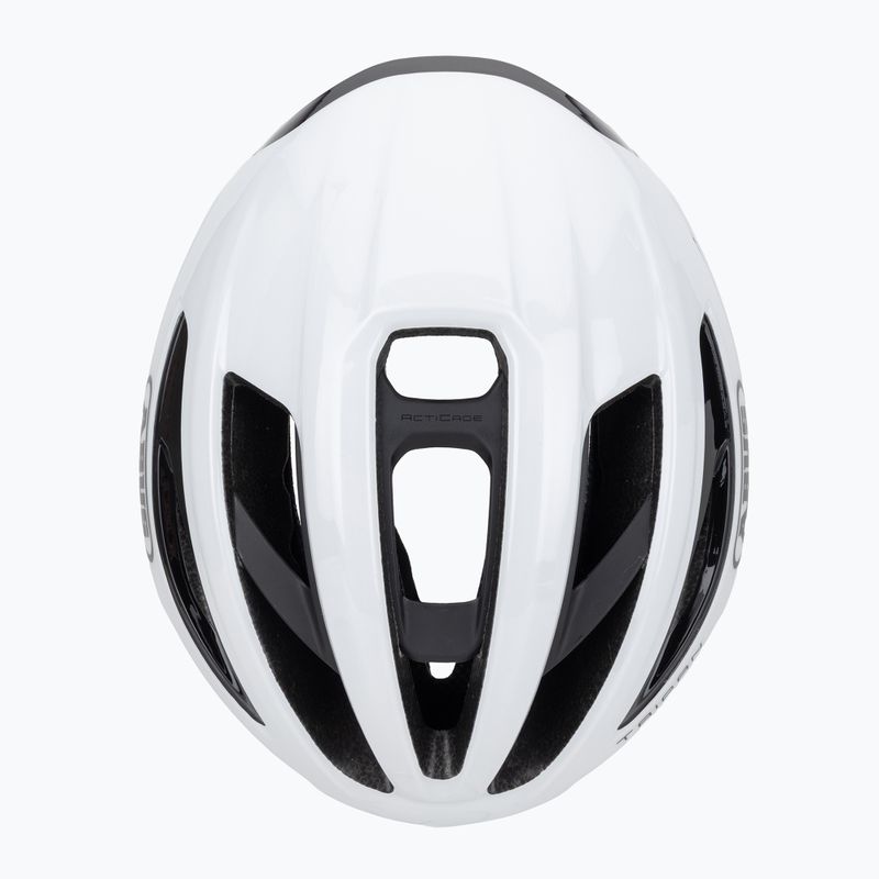 Cyklistická helma ABUS Taipan shiny white 6