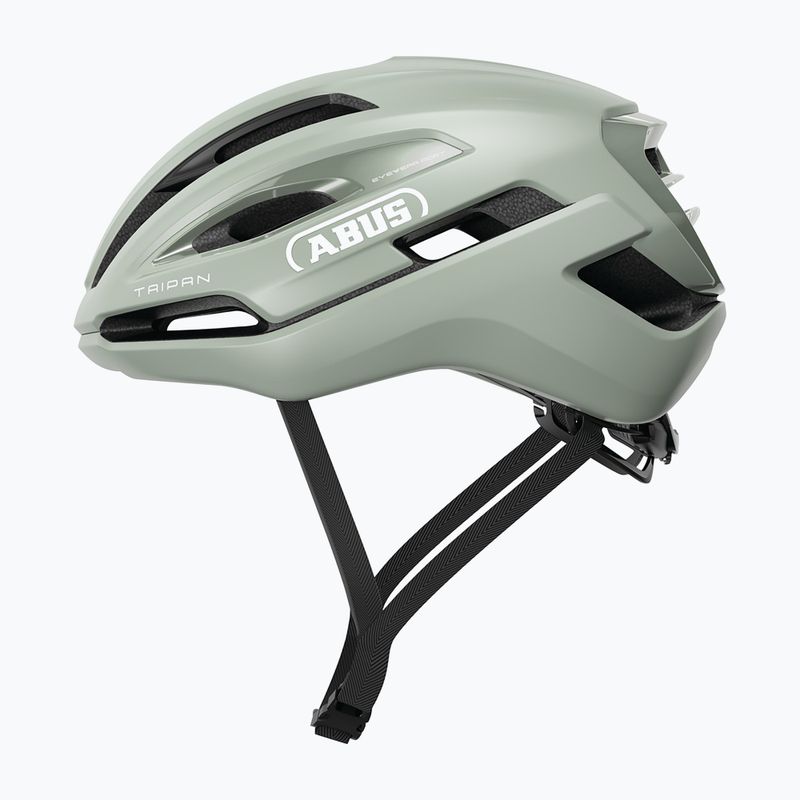 Cyklistická helma ABUS Taipan frosted green 2