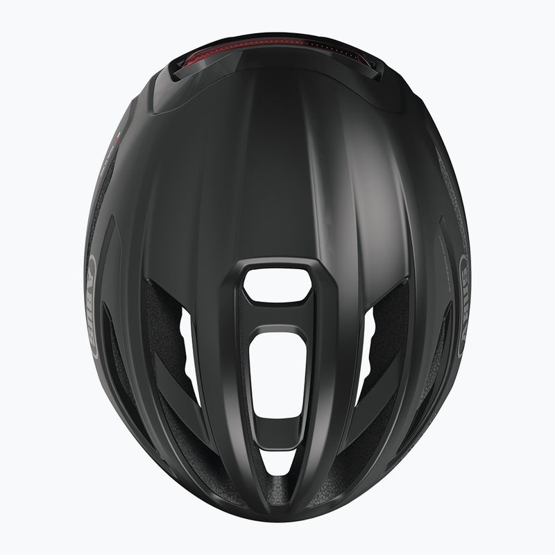 Cyklistická helma ABUS Taipan LED velcet black 4