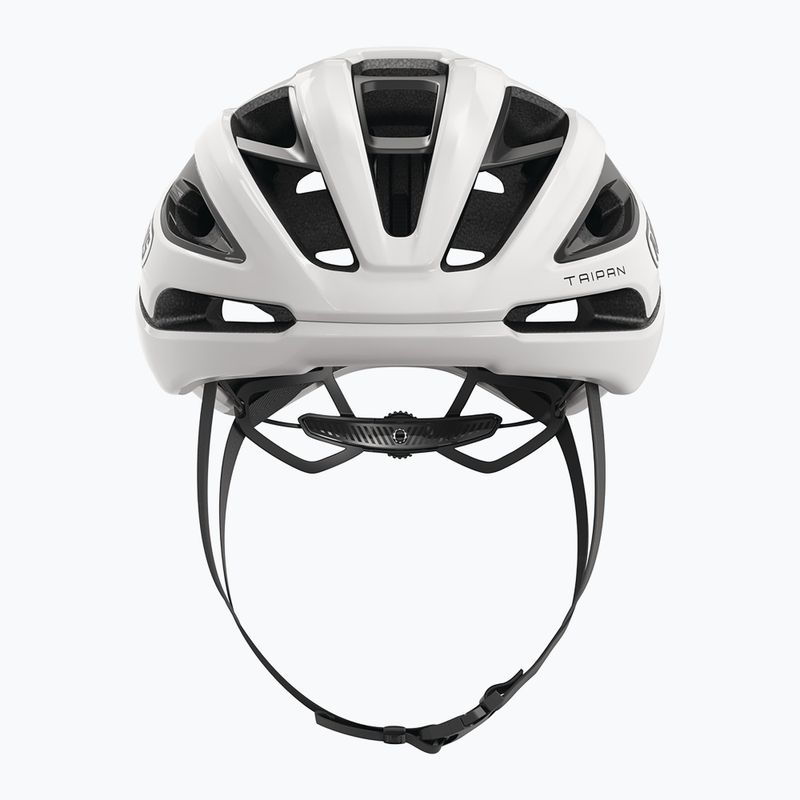 Cyklistická helma ABUS Taipan LED shiny white 4