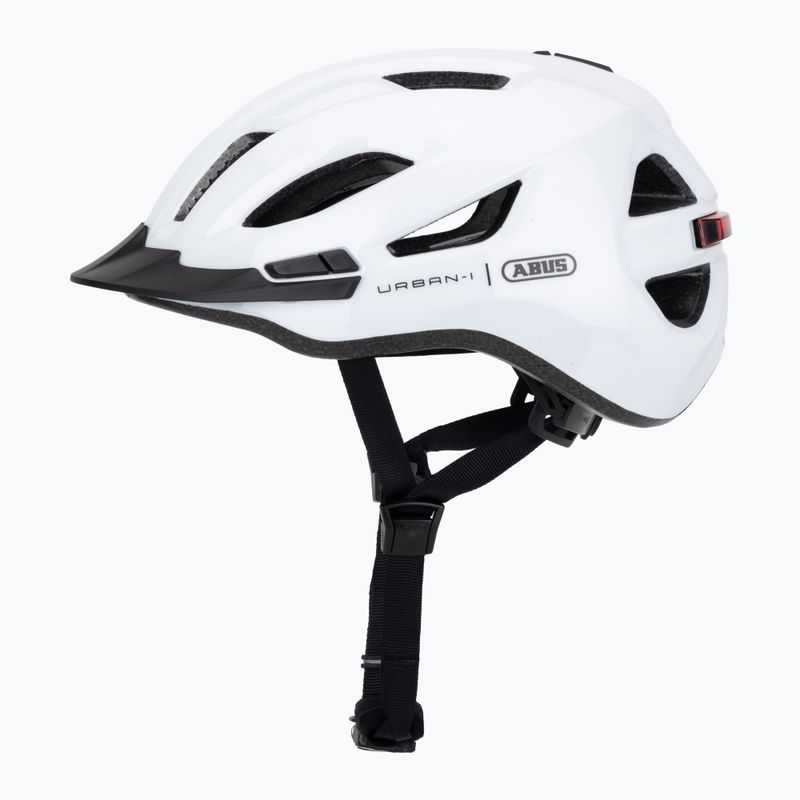Cyklistická helma ABUS Urban-I 4.0 shiny white 3