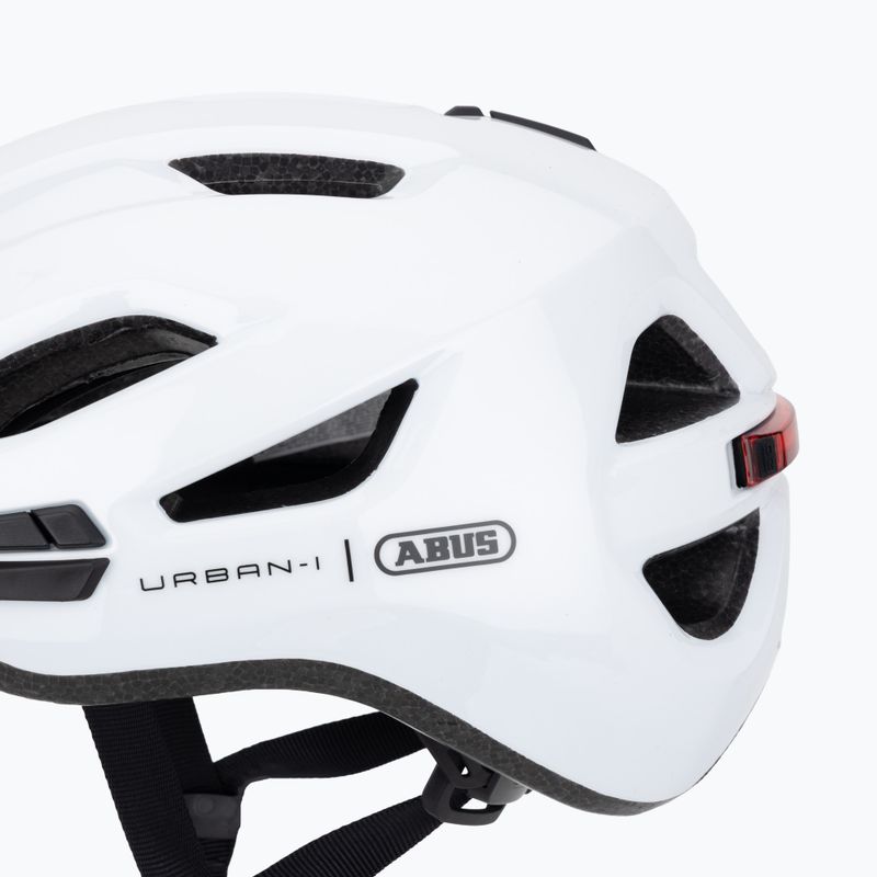 Cyklistická helma ABUS Urban-I 4.0 shiny white 7