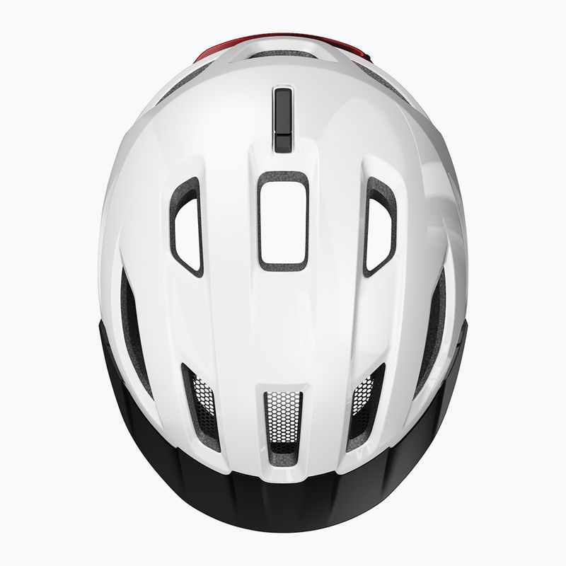 Cyklistická helma ABUS Urban-I 4.0 shiny white 6