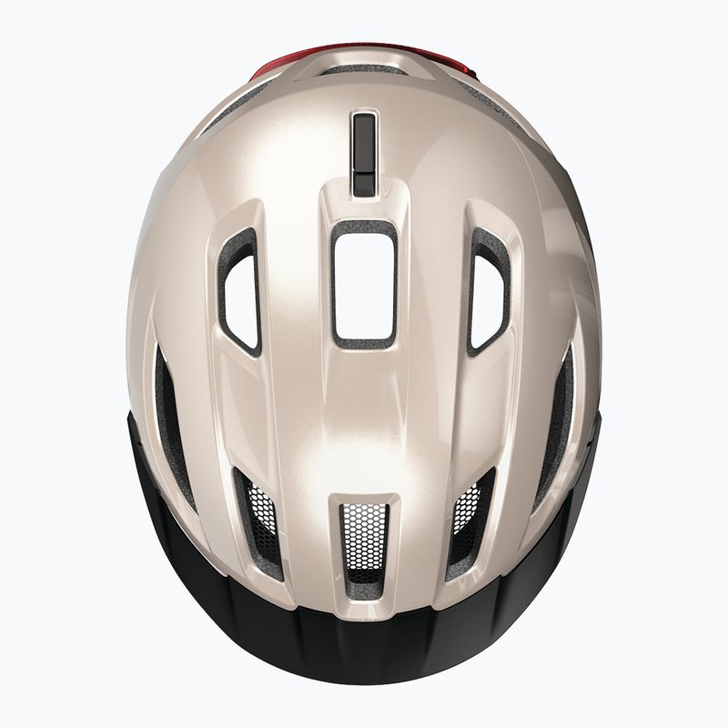 Cyklistická helma ABUS Urban-I 4.0 champagne gold 6
