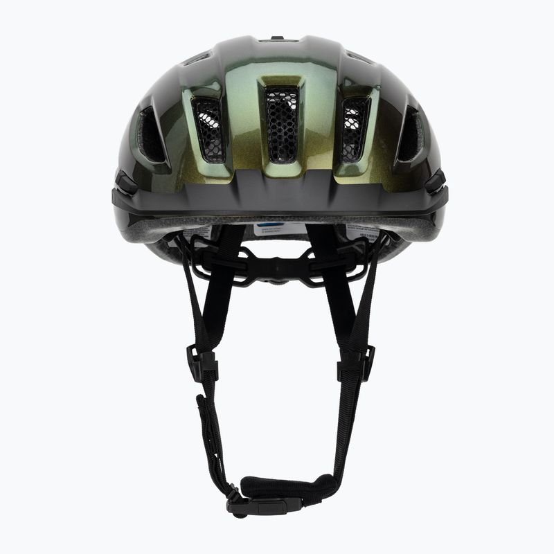 Cyklistická helma ABUS Urban-I 4.0 green pepper 2