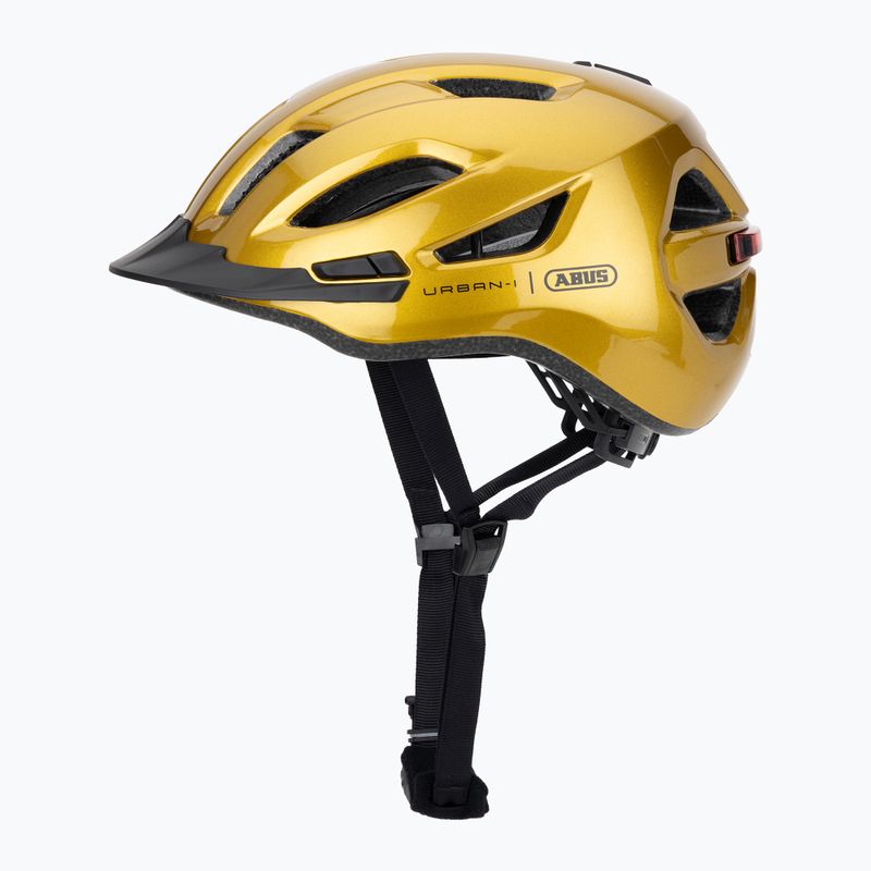 Cyklistická helma ABUS Urban-I 4.0 honey yellow 3