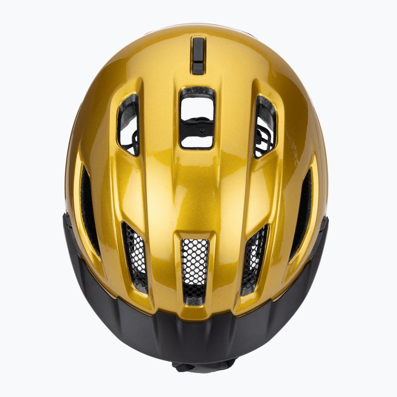 Cyklistická helma ABUS Urban-I 4.0 honey yellow 6