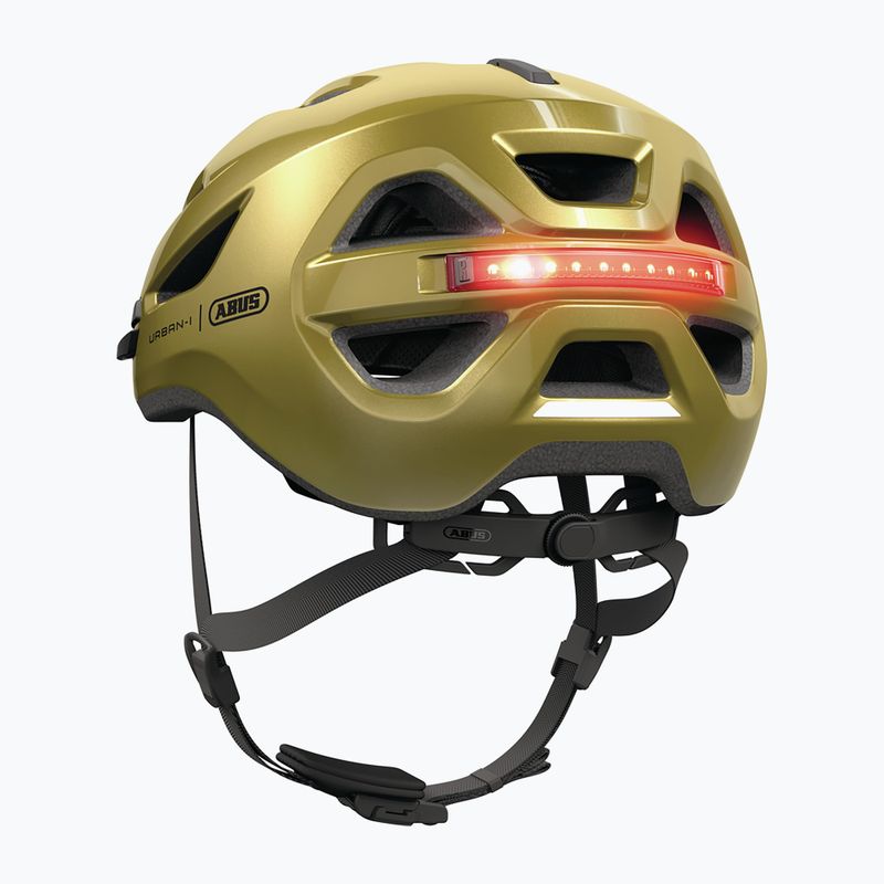 Cyklistická helma ABUS Urban-I 4.0 honey yellow 3