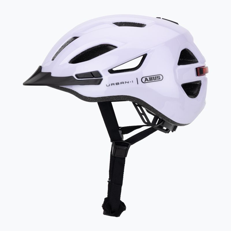 Cyklistická helma ABUS Urban-I 4.0 light lavender 3