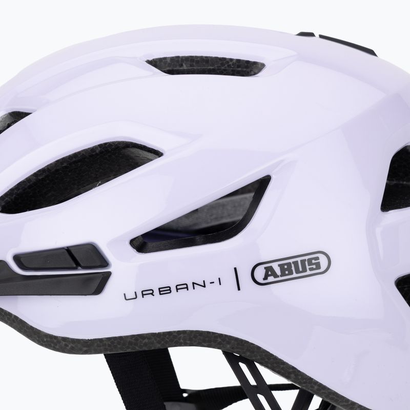 Cyklistická helma ABUS Urban-I 4.0 light lavender 7