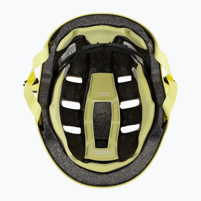 Cyklistická helma ABUS Xoxo mono yellow 5