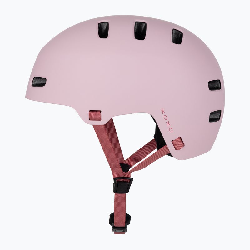Cyklistická helma ABUS Xoxo strawberry rose 3