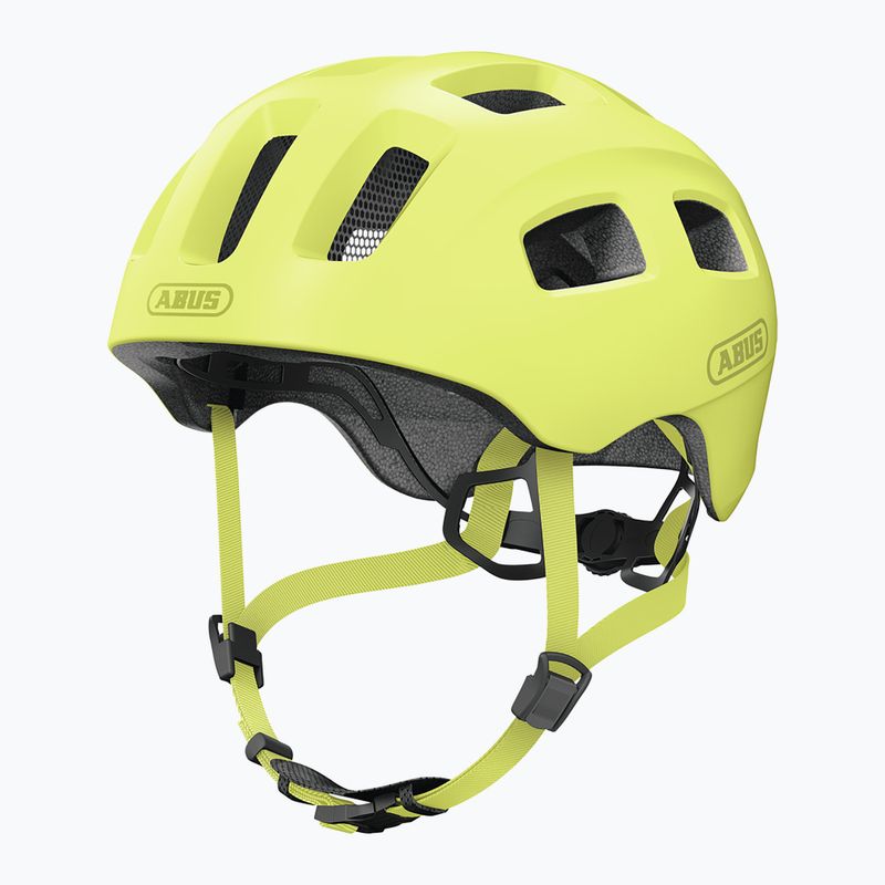 Dětská cyklistická helma ABUS Youn-I 2.0 mono yellow