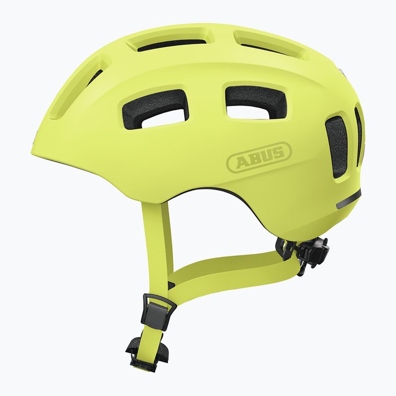 Dětská cyklistická helma ABUS Youn-I 2.0 mono yellow 2