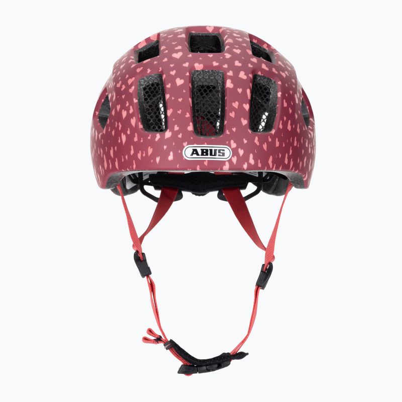 Dětská cyklistická přilba ABUS Youn-I 2.0 cherry heart 2