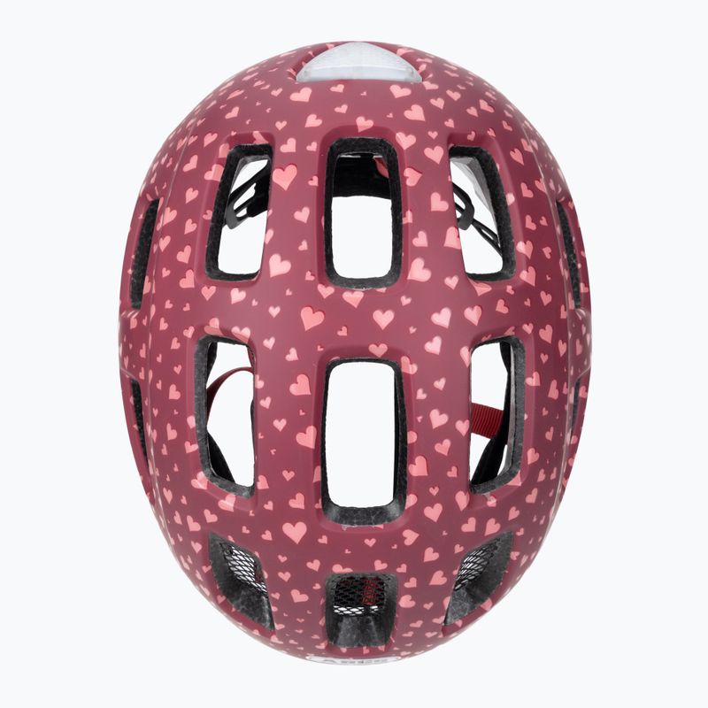Dětská cyklistická přilba ABUS Youn-I 2.0 cherry heart 6