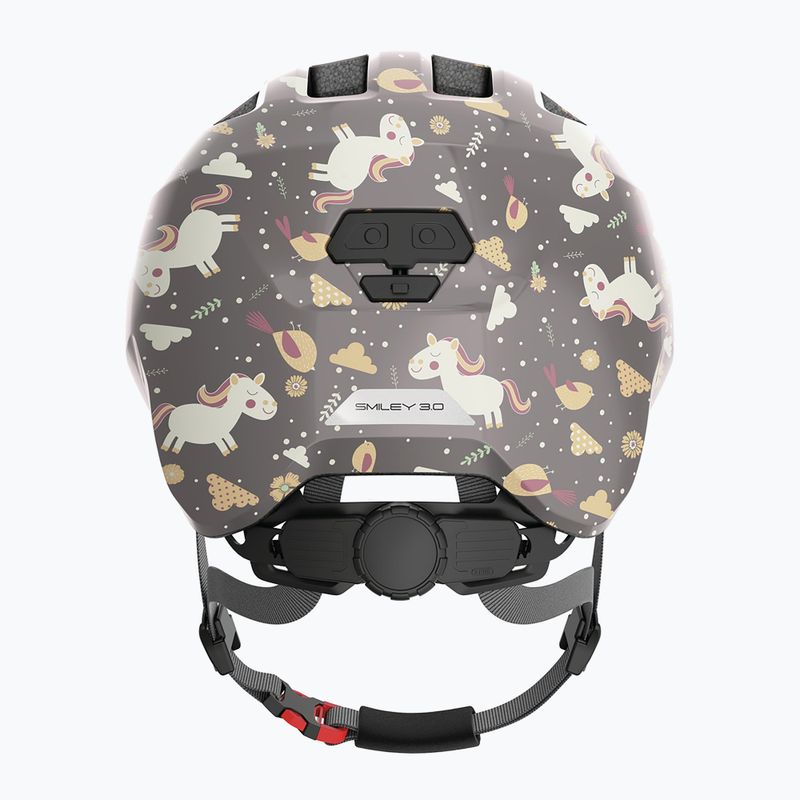 Dětská cyklistická helma ABUS Smiley 3.0 grey horse 3