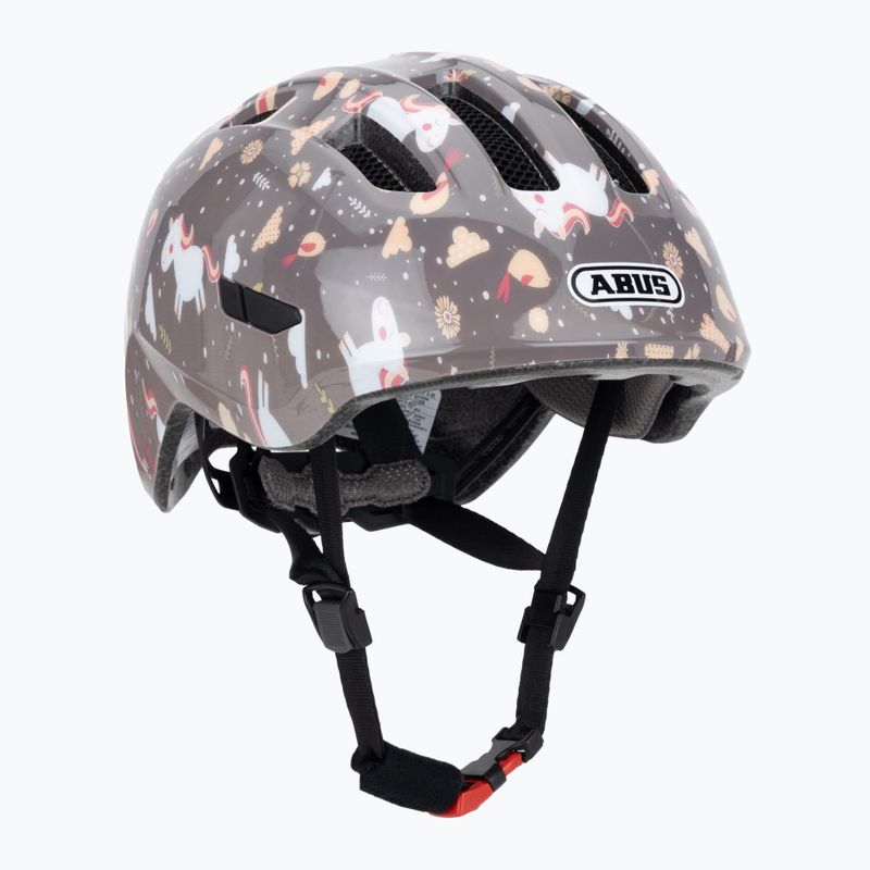 Dětská cyklistická helma ABUS Smiley 3.0 grey horse