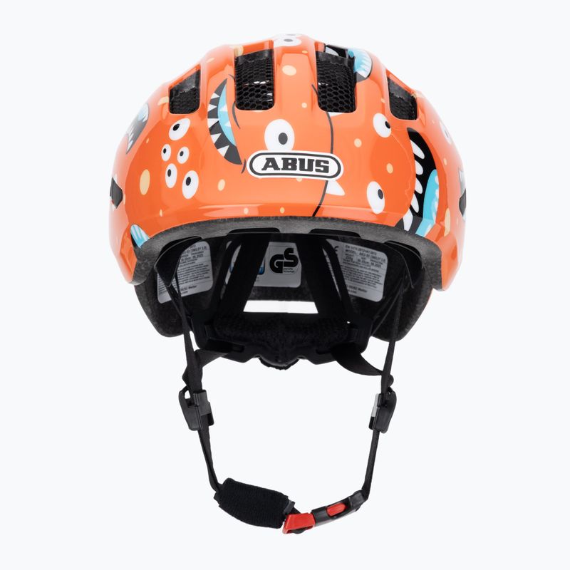 Dětská cyklistická helma ABUS Smiley 3.0 orange monster 2