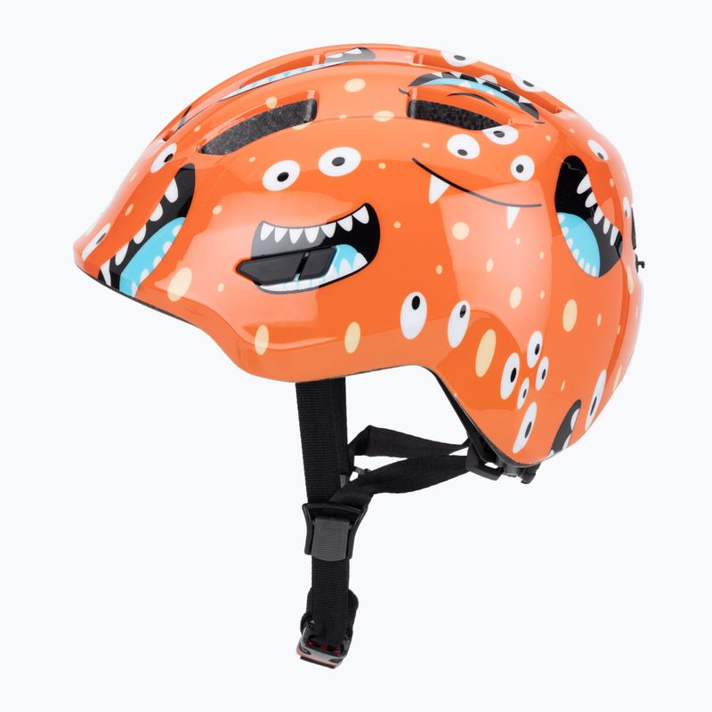 Dětská cyklistická helma ABUS Smiley 3.0 orange monster 3