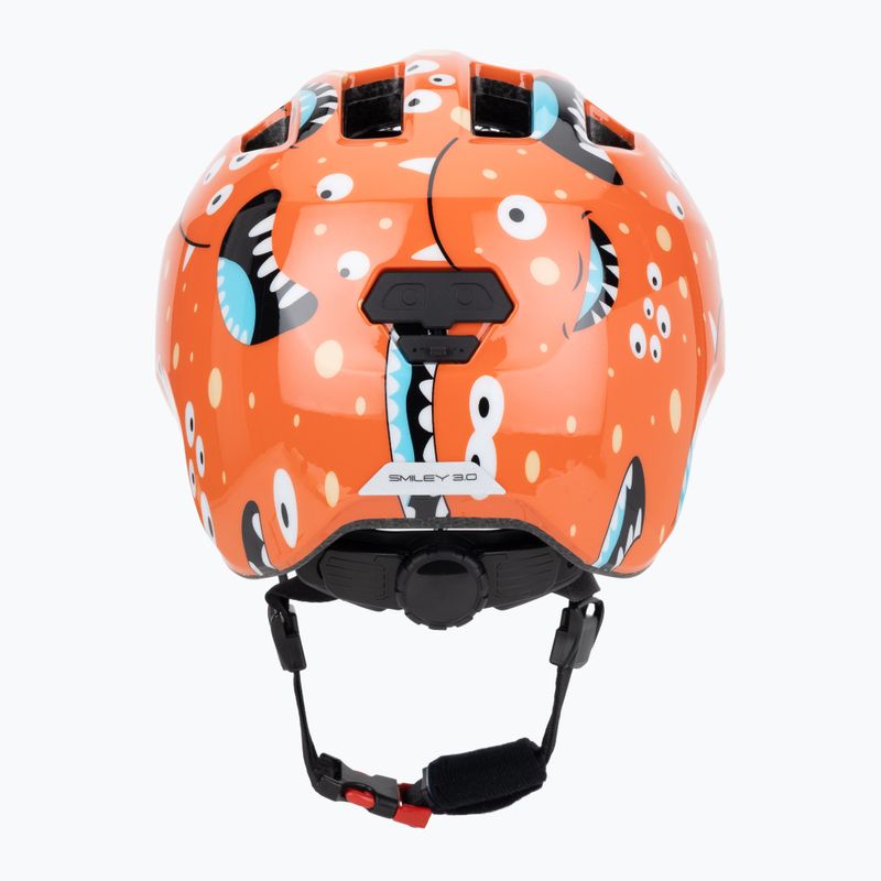 Dětská cyklistická helma ABUS Smiley 3.0 orange monster 4