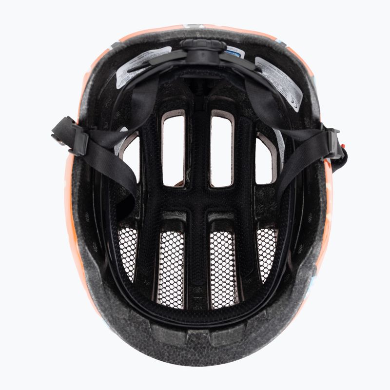 Dětská cyklistická helma ABUS Smiley 3.0 orange monster 5