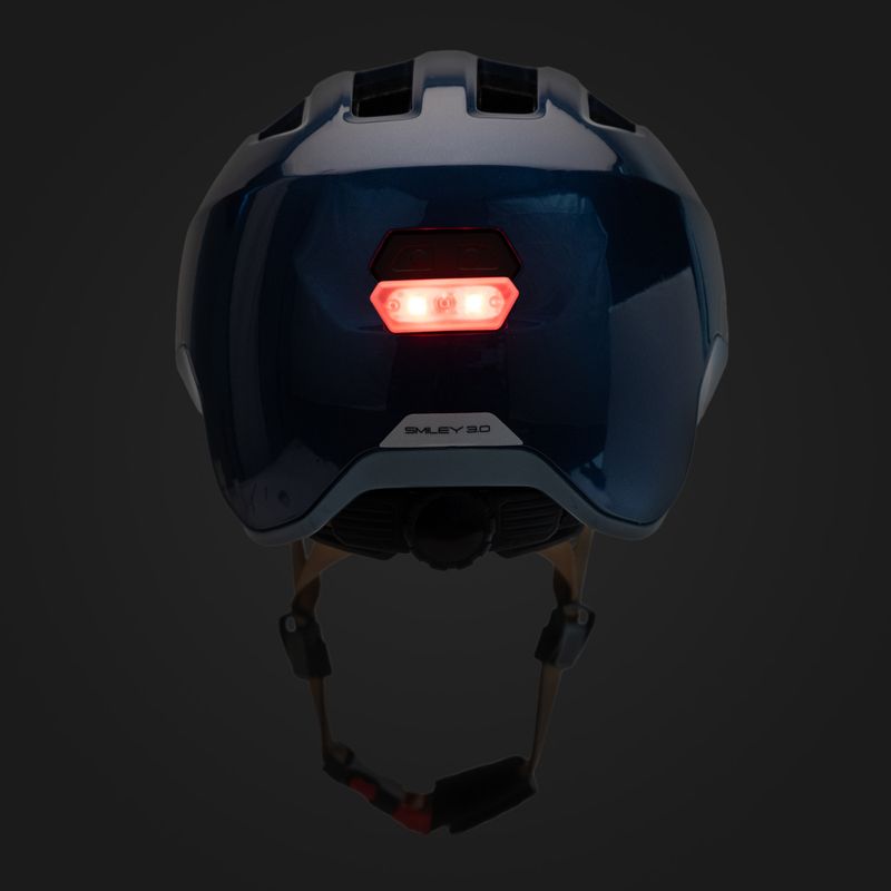 Dětská cyklistická přilba ABUS Smiley 3.0 ACE LED royal blue 8