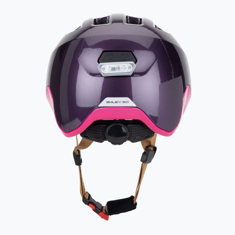 Dětská cyklistická přilba ABUS Smiley 3.0 ACE LED royal purple 4